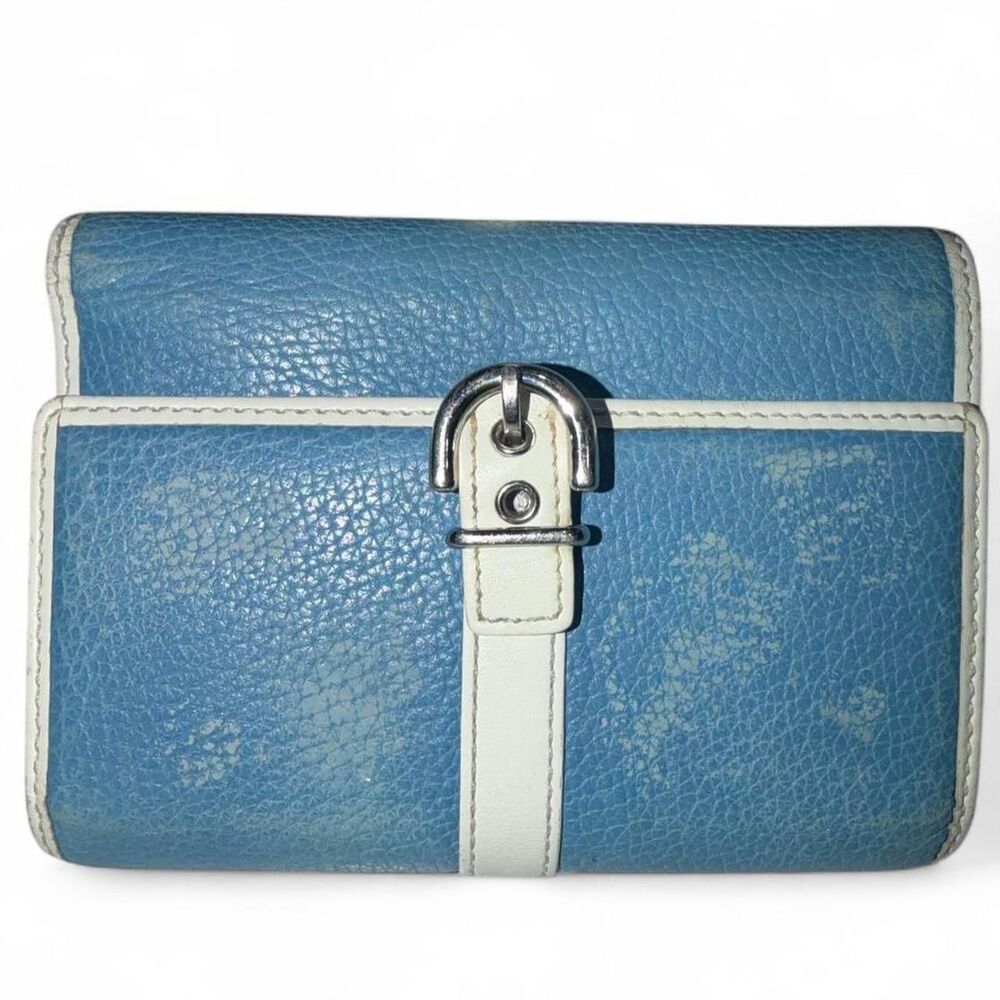 Coach Women's Blue Wallet-purses